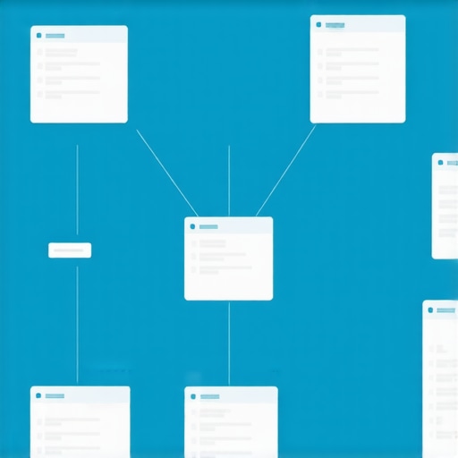 Diagram showing local schema markup components on a business website
