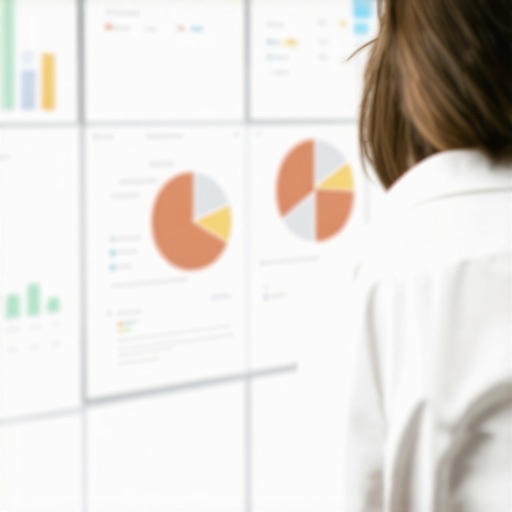 Expert analyzing complex local SEO data on multiple screens, focusing on strategies for map ranking upgrades.