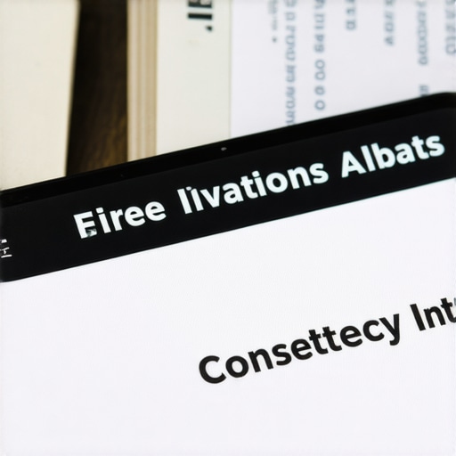 Citation Consistency for Local SEO Smartphone and computer screens displaying business listings with uniform NAP information