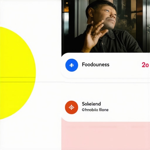 Annotated diagram showing essential elements of a Google My Business profile such as photos, reviews, and description