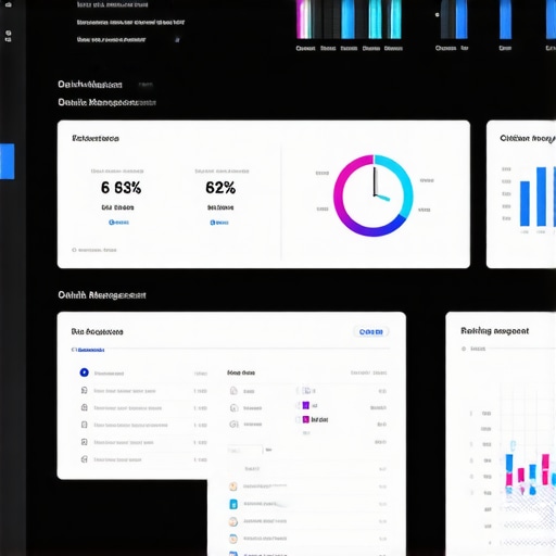 Local SEO Performance Dashboard Screenshot of local SEO analytics dashboard displaying maps ranking and citation data
