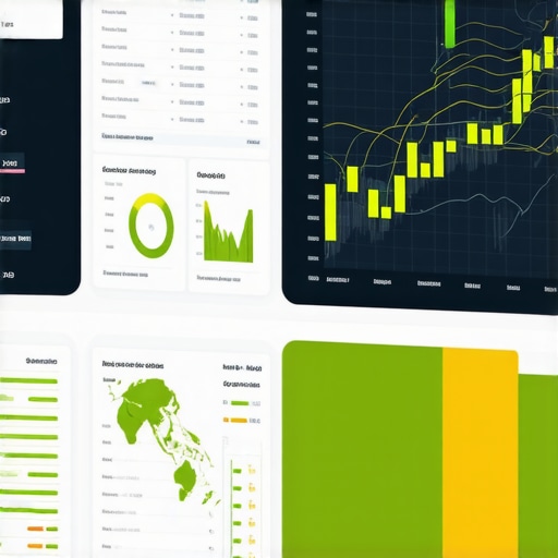 A detailed SEO analytics dashboard showing maps performance and ranking data